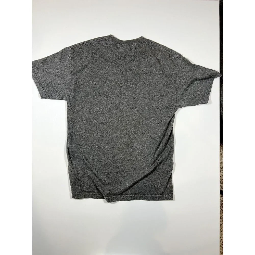 Nike Short Sleeve Early 2000's Vintage Size L T-shirt‎ Charcoal Gray